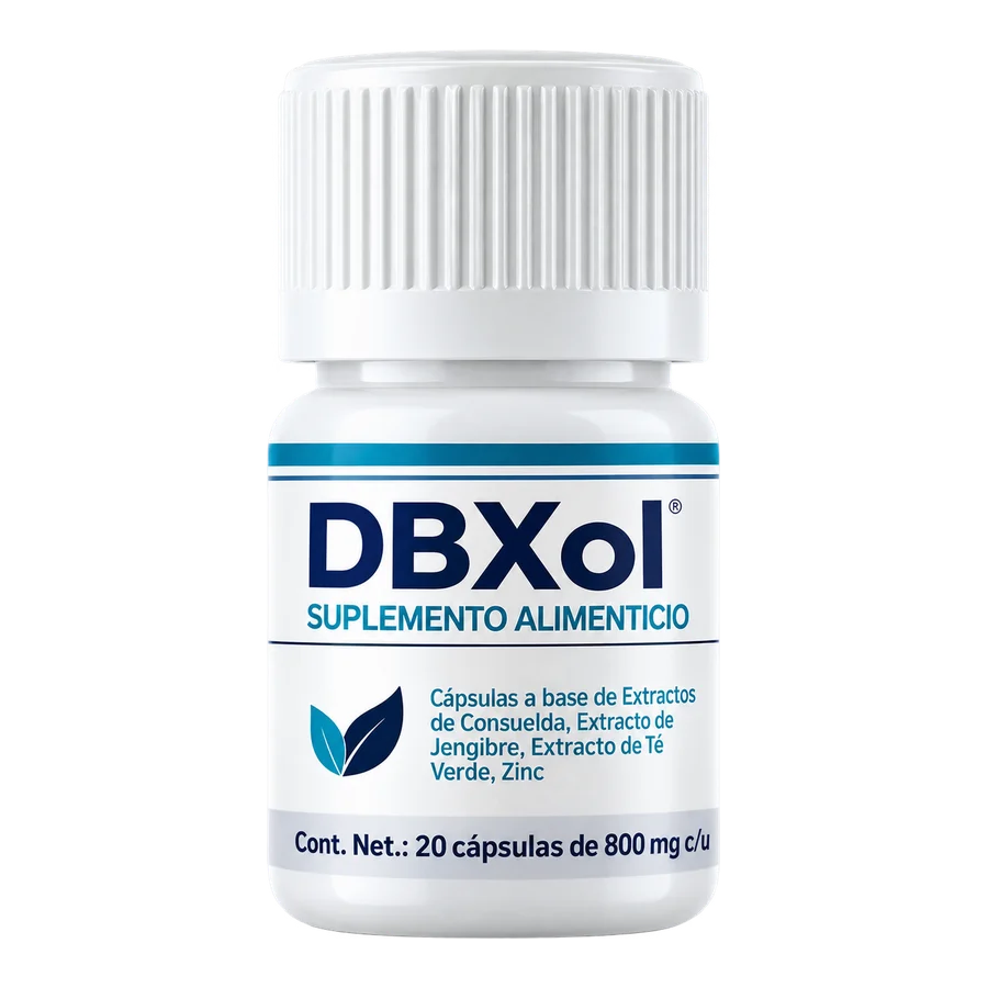 DBXol — suplemento alimenticio, 20 cápsulas