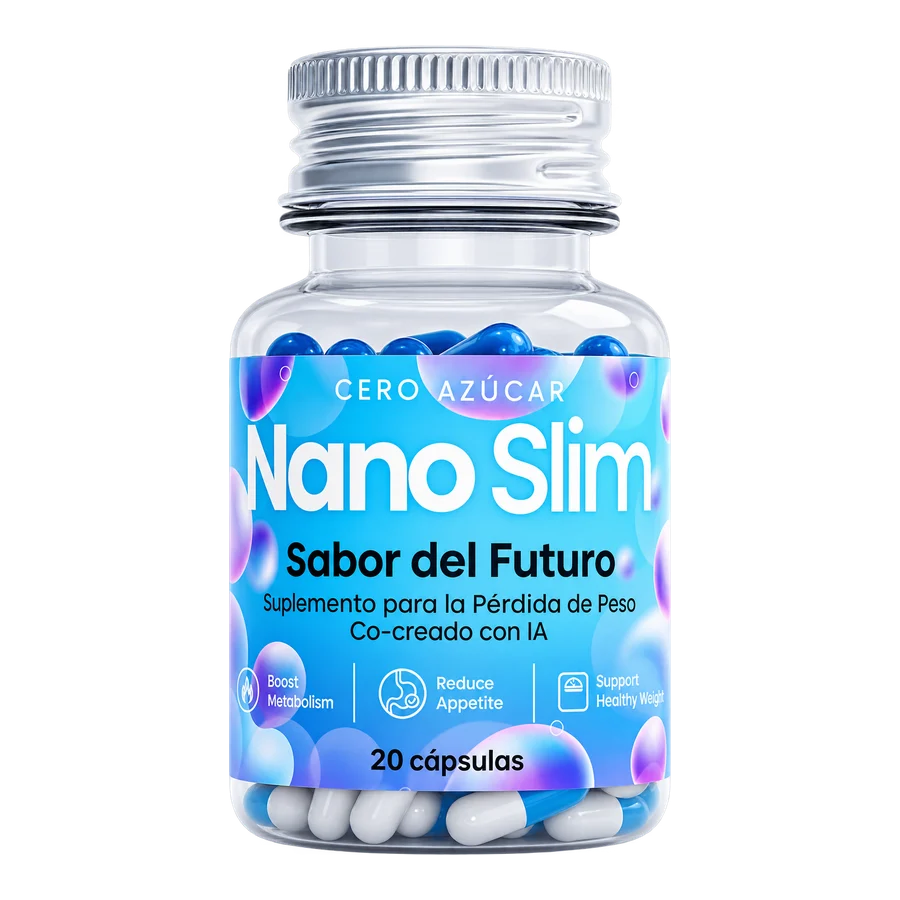 Nano Slim — suplemento alimenticio, 20 cápsulas